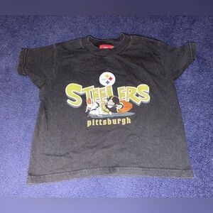 Kids Graphic T-Shirt NFL Pittsburgh Steelers Small 5/6 Fun